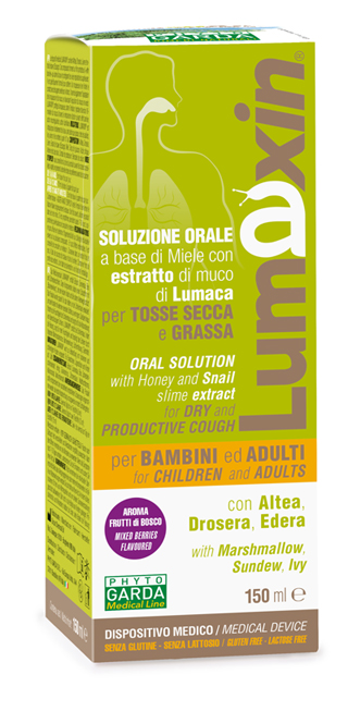 LUMAXIN DISPOSITIVO MEDICO SCIROPPO ADULTI/BAMBINI 150 ML - Farmadott.it