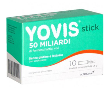 YOVIS STICK 10 BUSTINE DA 1,5 G - Farmadott.it