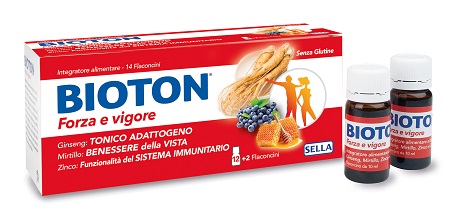 BIOTON GINSENG FORZA VIG 14 FLACONCINI - Farmadott.it