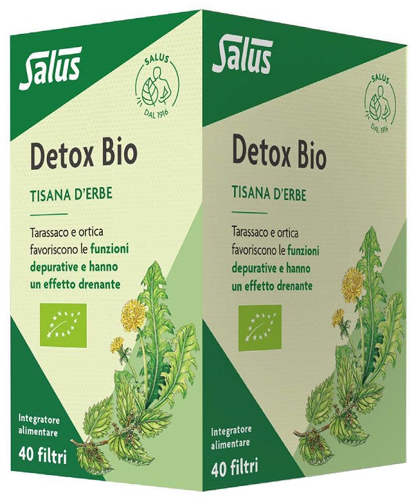 DETOX BIO TISANA 40 FILTRI 72 G - Farmadott.it