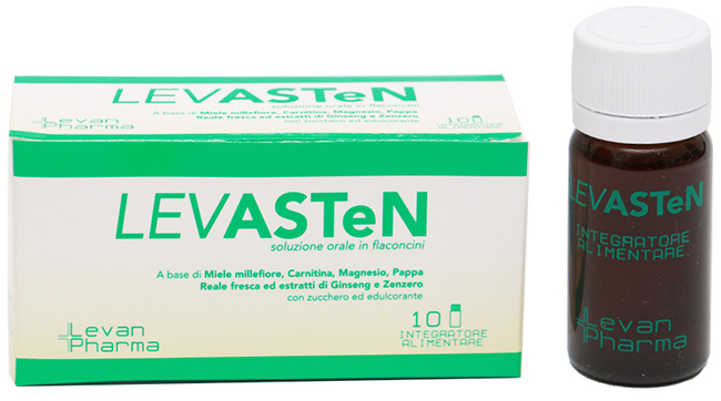 LEVASTEN 10 FLACONCINI DA 10 ML - Farmadott.it