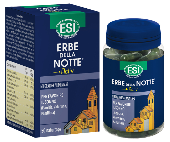 ESI ERBE DELLA NOTTE ACTIV 50 CAPSULE - Farmadott.it