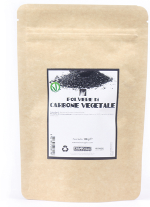 CARBONE VEGETALE POLVERE 100 G - Farmadott.it
