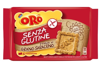 ORO SAIWA SENZA GLUTINE GRANO SARACENO 6 X 40 G - Farmadott.it