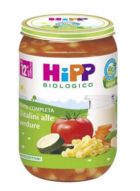 HIPP BIO DITALINI ALLE VERDURE 250 G - Farmadott.it