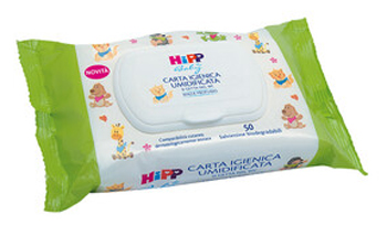 HIPP CARTA IGIENICA UMIDIFICATA 1X50 PEZZI - Farmadott.it