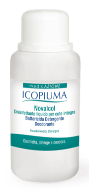 NOVALCOL DISINFETTANTE LIQUIDO ANTISETTICO CUTANEO 250 ML - Farmadott.it