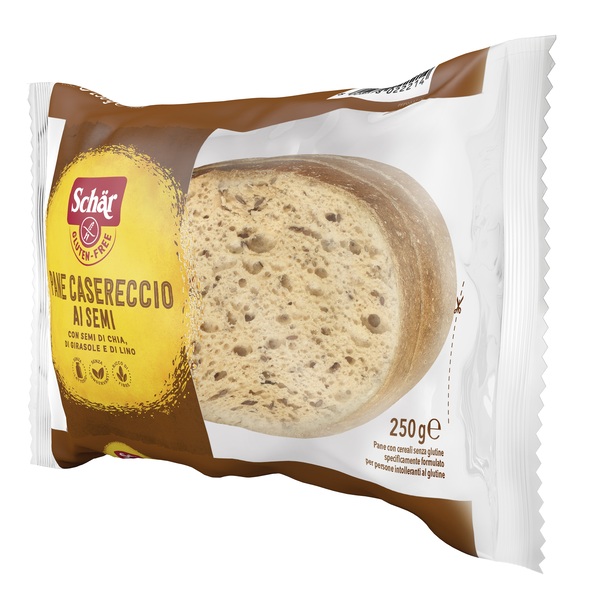 SCHAR PANE CASERECCIO AI SEMI SENZA LATTOSIO 250 G - Farmadott.it