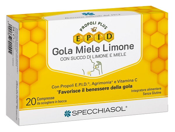 EPID GOLA MIELE LIMONE 20 COMPRESSE - Farmadott.it