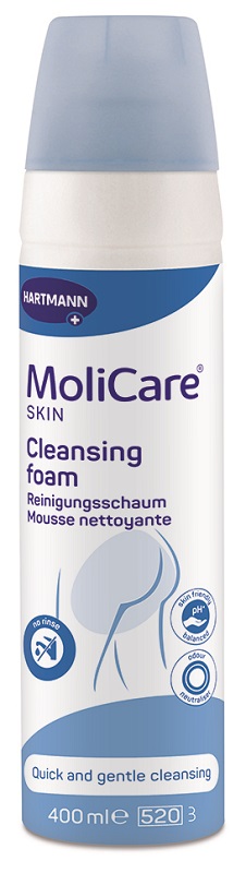 MOLICARE SKIN SCHIUMA DETERGENTE 400 ML - Farmadott.it