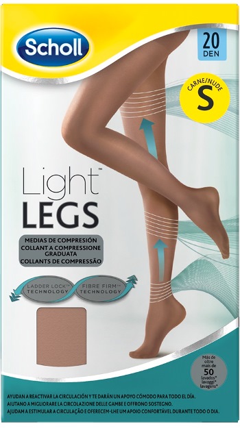 SCHOLL LIGHTLEGS 20 DENARI TAGLIA S COLORE NUDE 1 PAIO - Farmadott.it