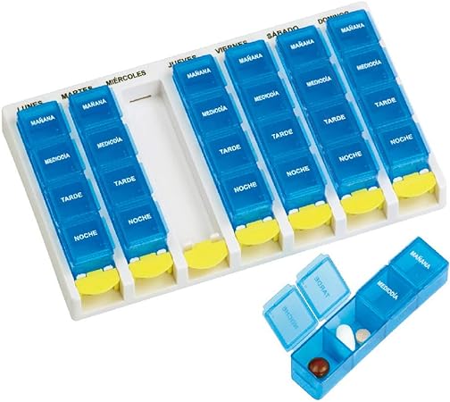 PORTAPILLORE SET MEDSTIMANALE 4 DOSI MEDS - Farmadott.it