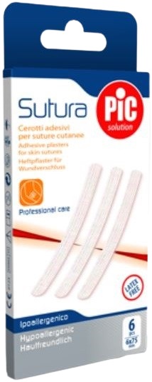 CEROTTO PER SUTURA PIC SOLUTION 12X100 MM 6 PEZZI - Farmadott.it