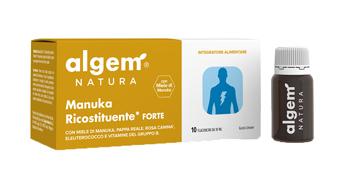 ALGEM MANUKA RICOSTITUENTE FORTE 10 FLACONCINI 10 ML - Farmadott.it