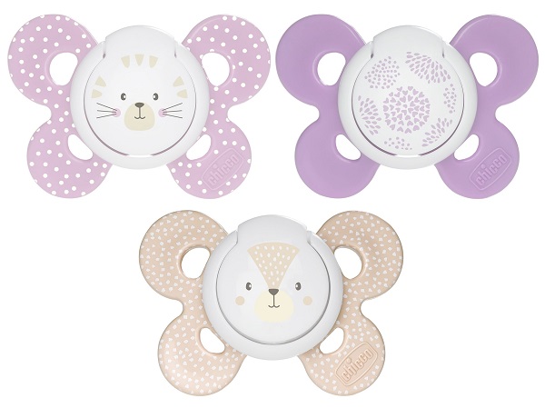 CHICCO SUCCHIETTO COMFORT GIRL IN SILICONE 6-16 MESI 2 PEZZI - Farmadott.it