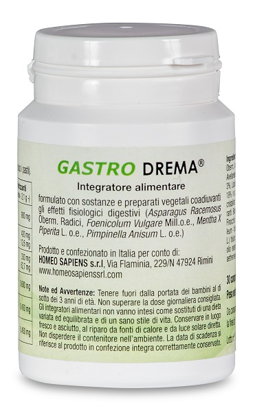 GASTRO DREMA 30 COMPRESSE 21 G - Farmadott.it