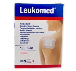 LEUKOMED MEDICAZIONE POST-OPERATORIA IN TESSUTO NON TESSUTO 7,2 X 5 CM - Farmadott.it