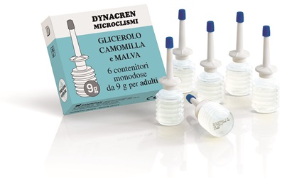 DYNACREN MICROCLISMI CAMOMILLA E MALVA 6 PEZZI DA 9 G PER ADULTI - Farmadott.it