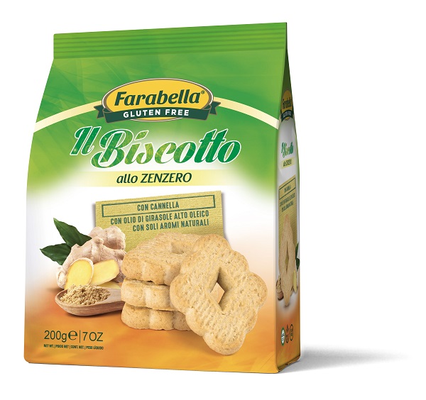 FARABELLA IL BISCOTTO ALLO ZENZERO 200 G - Farmadott.it