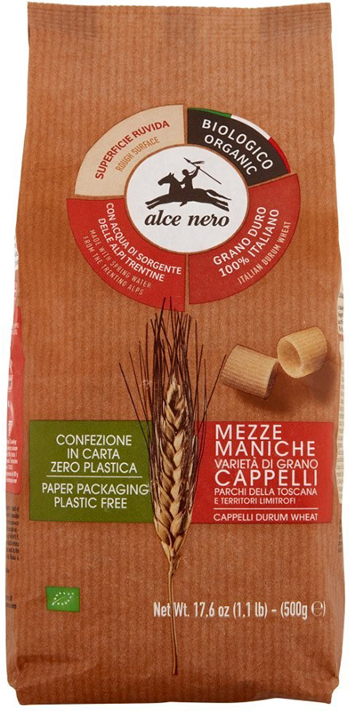 MEZZE MANICHE DI SEMOLA SENATORE CAPPELLI PARCHI TOSCANI BIO 500 G - Farmadott.it