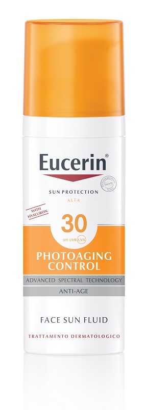 EUCERIN SUN PROTECTION SPF 30 PHOTOAGING CONTROL FACE SUN FLUID ANTI AGE 50 ML - Farmadott.it