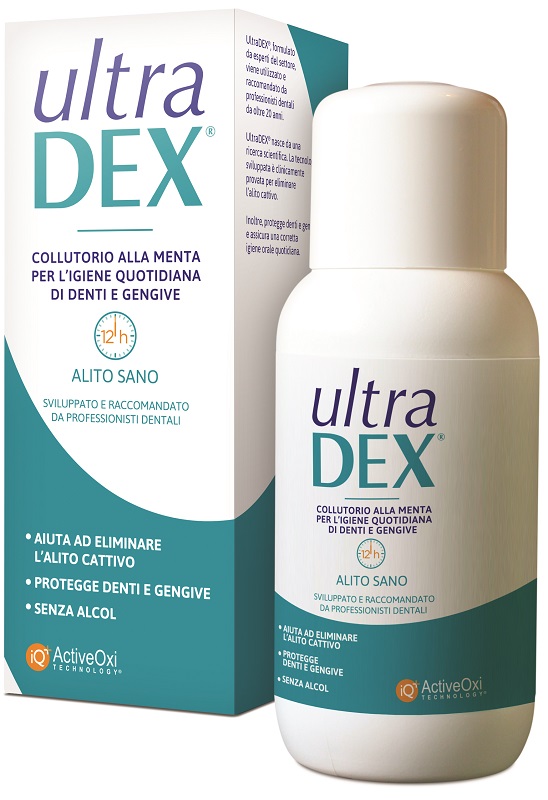 ULTRADEX COLLUTORIO ALITO SANO 250 ML SENZA ALCOOL - Farmadott.it