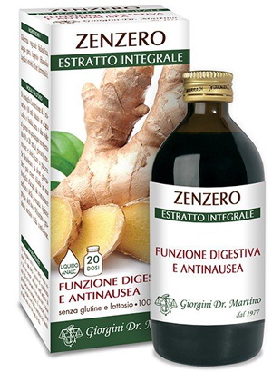ZENZERO ESTRATTO INTEGRALE 200 ML - Farmadott.it