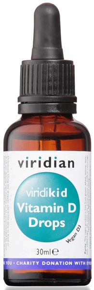VIRIDIAN VIRIDIKID VITAMIN D3 400UI GOCCE 30ML - Farmadott.it