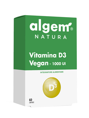 VITAMINA D3 VEGAN 1000 UI 60 CAPSULE - Farmadott.it