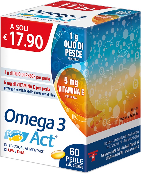 OMEGA 3 ACT 1G 60 PERLE - Farmadott.it