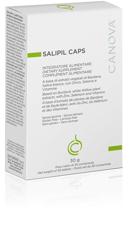 CANOVA SALIPIL CAPS 30 COMPRESSE NUOVA CONFEZIONE - Farmadott.it