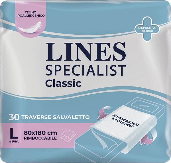 TRAVERSA LINES SPECIALIST CLASSIC 80X180 CM 30 PEZZI - Farmadott.it