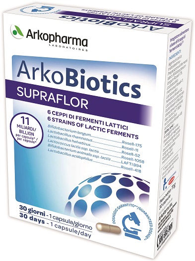 ARKOBIOTICS SUPRAFLOR 30 CAPSULE - Farmadott.it