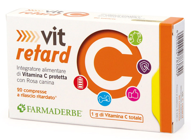 VIT C RETARD 20 COMPRESSE A RILASCIO RITARDATO - Farmadott.it
