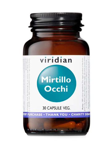 VIRIDIAN MIRTILLO OCCHI 30 CAPSULE - Farmadott.it