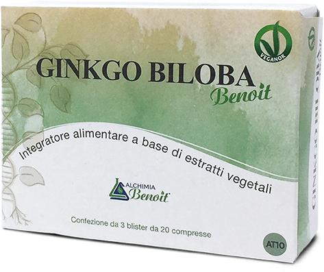 GINKO BILOBA BENOIT 60 COMPRESSE DA 500 MG - Farmadott.it
