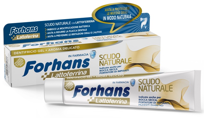 FORHANS DENTIFRICIO SCUDO NATURALE 75 ML - Farmadott.it