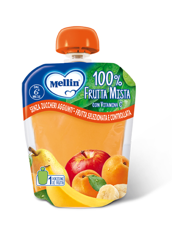 MELLIN POUCH FRUTTA MISTA 90 G - Farmadott.it