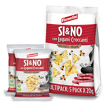 BIO SI & NO LEGUMI CROCCANTI 5 X 20 G - Farmadott.it