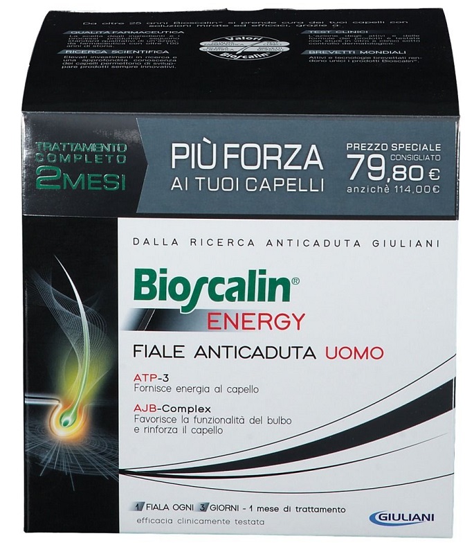 BIOSCALIN ENERGY FIALE DOPPIA TAGLIO PREZZO - Farmadott.it