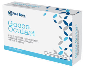 VET BROS SOLUZIONE SALINA STERILE OFTALMICA AD USO VETERINARIO 10 FIALE DA 5 ML - Farmadott.it