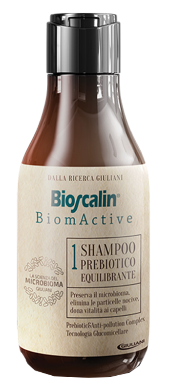BIOSCALIN BIOMACTIVE SHAMPOO PREBIOTICO EQUILIBRANTE 200 ML - Farmadott.it
