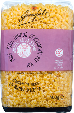 GAROFALO ANELLINI SENZA GLUTINE 400 G - Farmadott.it