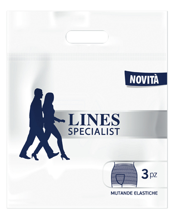 LINES SPECIALIST MUTANDA ELASTICA S 3 PEZZI - Farmadott.it
