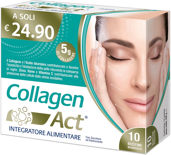 COLLAGEN ACT 10 BUSTINE MONODOSE - Farmadott.it