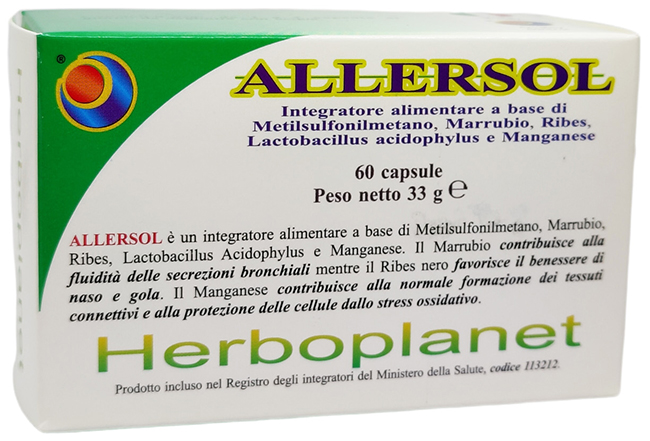 ALLERSOL 60 CAPSULE - Farmadott.it