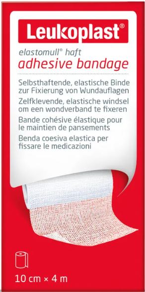 BENDA LEUKOPLAST ELASTOMULL HAFT 10 CM X 4 M - Farmadott.it