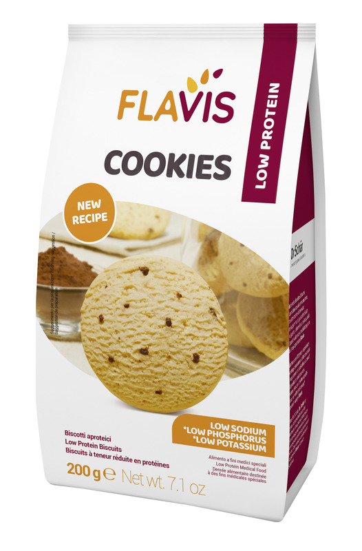 FLAVIS COOKIES BISCOTTI APROTEICI 200 G - Farmadott.it