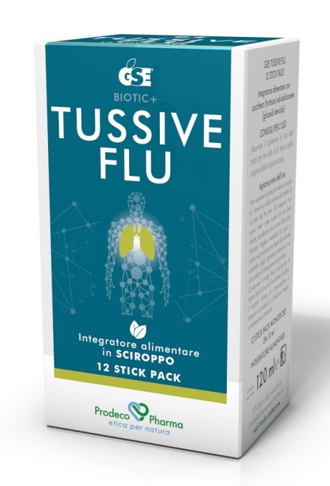 GSE TUSSIVE FLU 12 STICKPACK - Farmadott.it