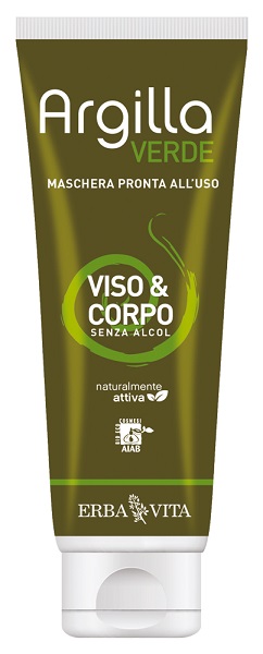 ARGILLA VERDE MASCHERA PRONTA 250 ML - Farmadott.it